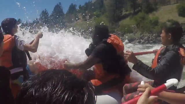 Caldwell kids experience the thrill of whitewater rafting down the Payette River