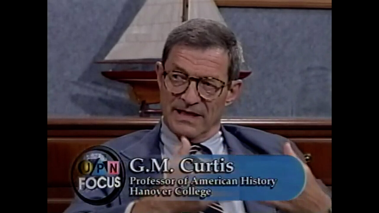 August 22, 2001 - Hanover College American History Professor G. M. Curtis on 'Indiana Focus'