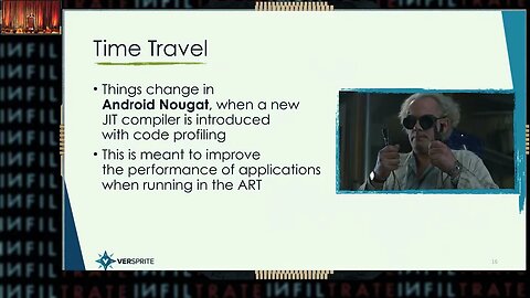 Back to the future Going back in time to abuse Android's JIT, Benjamin Watson