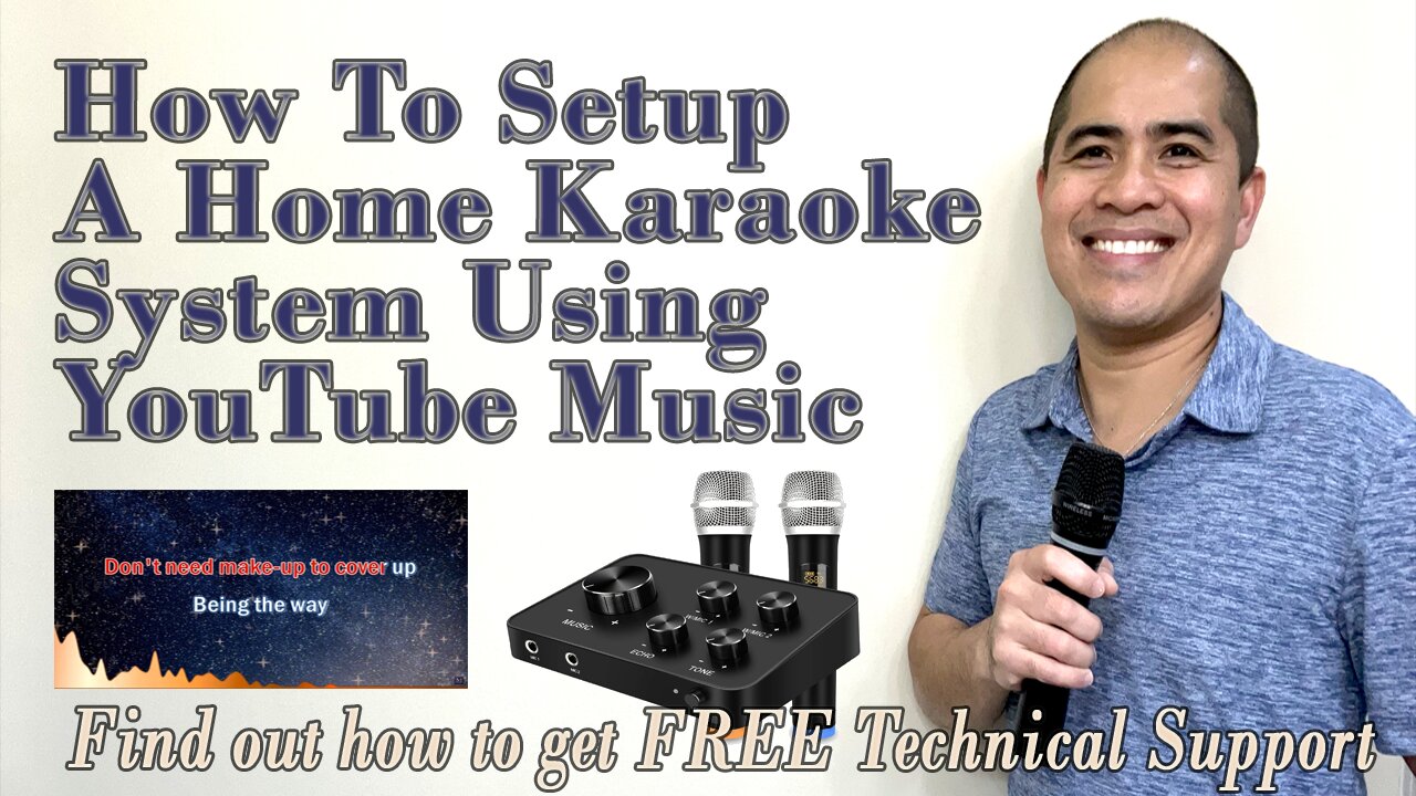 How To Setup A Home Karaoke System Using YouTube Karaoke Music