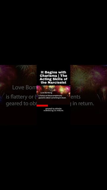 It Begins with Charisma | The Acting Skills of the Narcissist