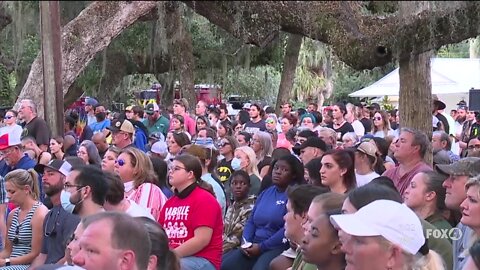 Vigil for fallen FWC Officer Julian Keen