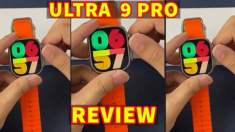 ULTRA 9 PRO SmartWatch Best Review New Watch 9