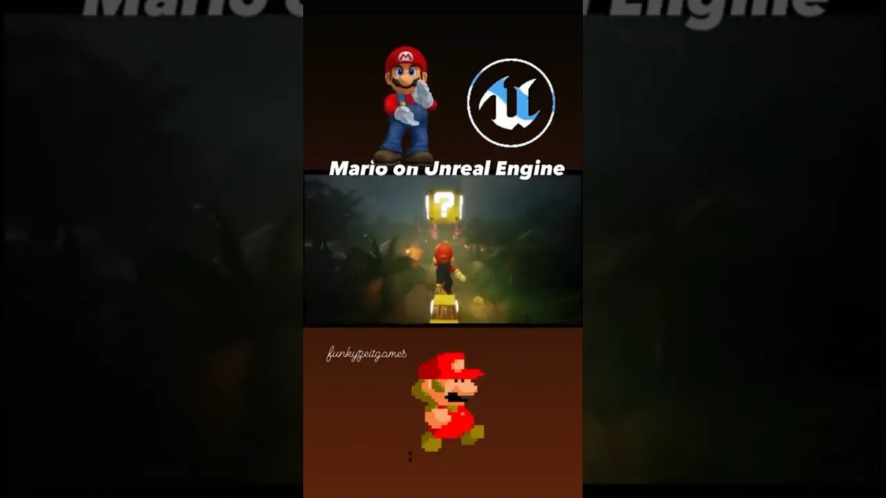Super Mario Bros Unreal Engine Looks Amazing