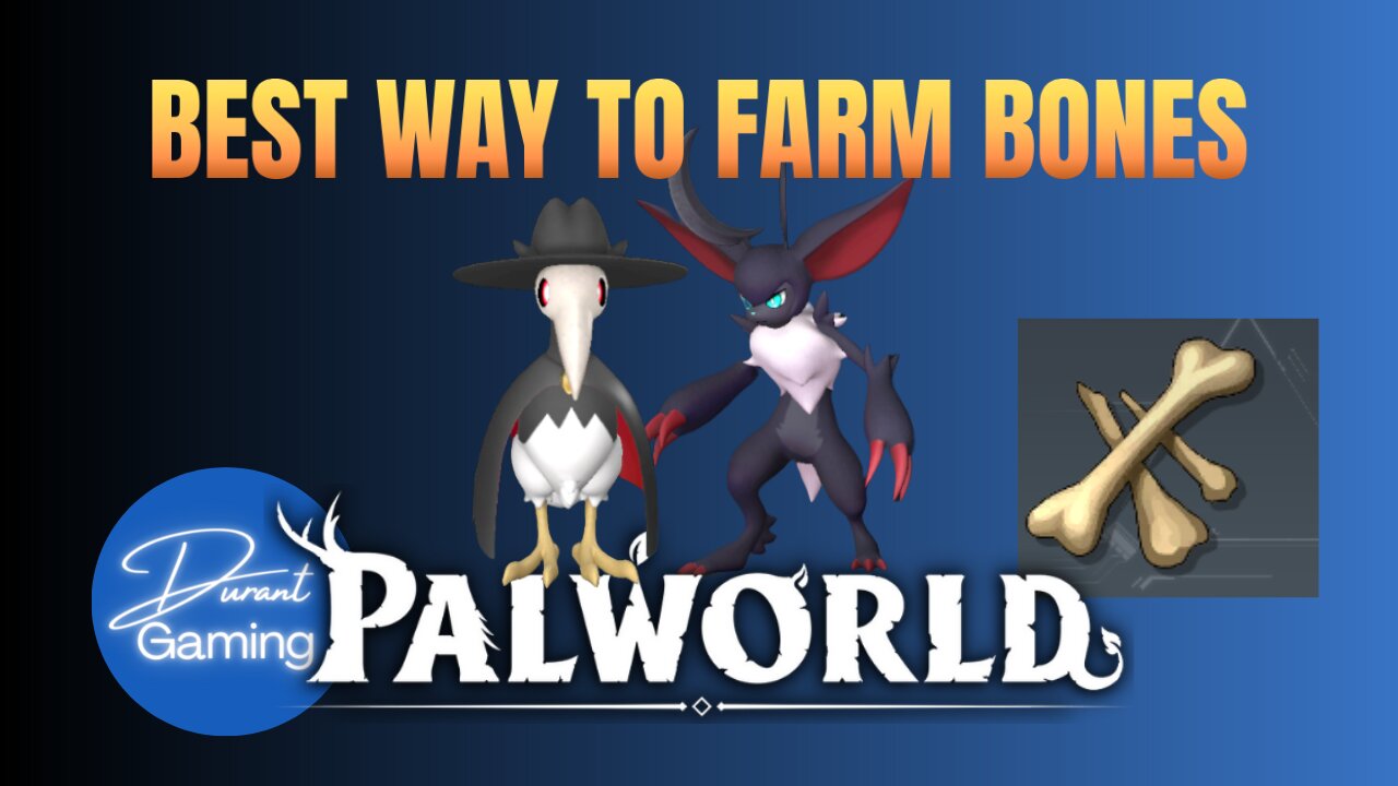 Best Way to Farm Bones | Cawgnito Location | Where to Get Bones | Palworld Tips