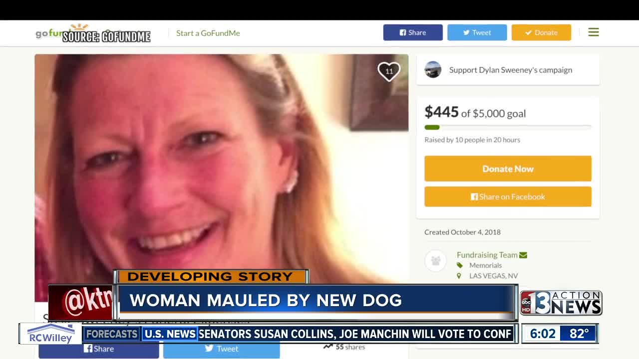 Las Vegas woman dies in apparent dog mauling incident Monday