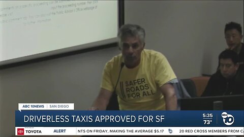 2 rival robotaxi services win approval to operate throughout San Francisco despite safety concerns