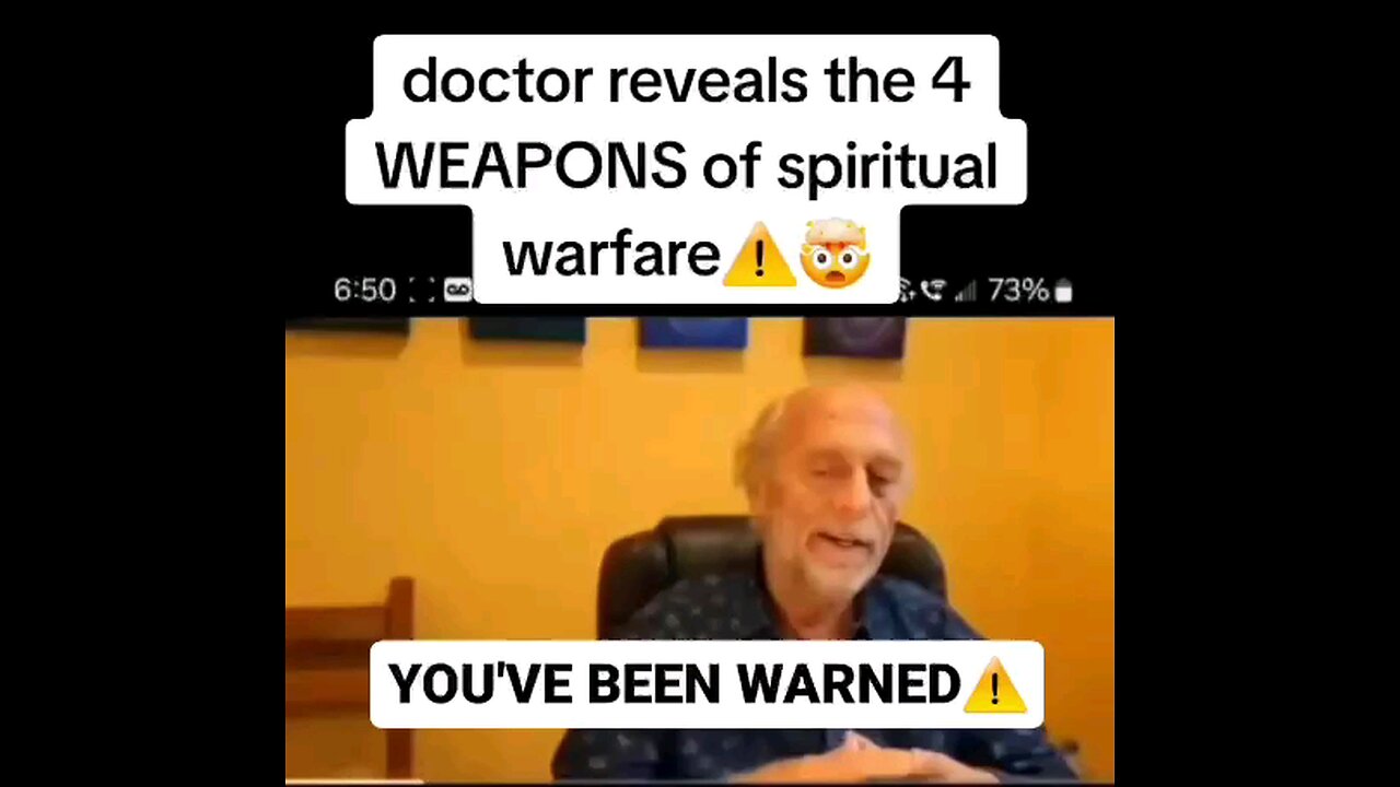 The Four Weapons of Spiritual Warfare. (1 min, 30 sec)