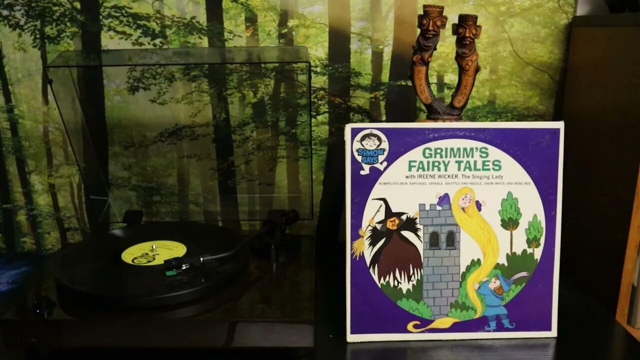 Grimm's Fairy Tales - With Ireene Wicker The Singing Lady (1950s?) Full Album Vinyl Rip