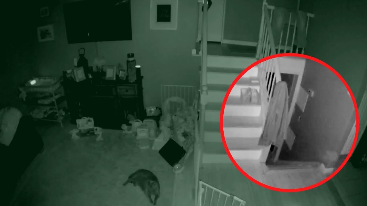 Scary and intriguing - Paranormal Activity Caught On Camera