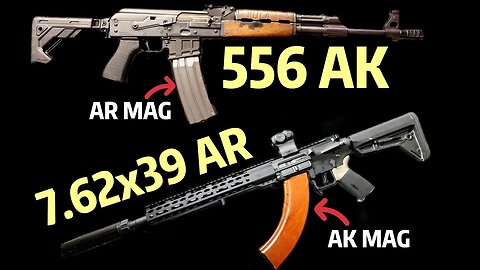 M90 556 AK Vs KS47 7.62x39 AR - Who Will Win?