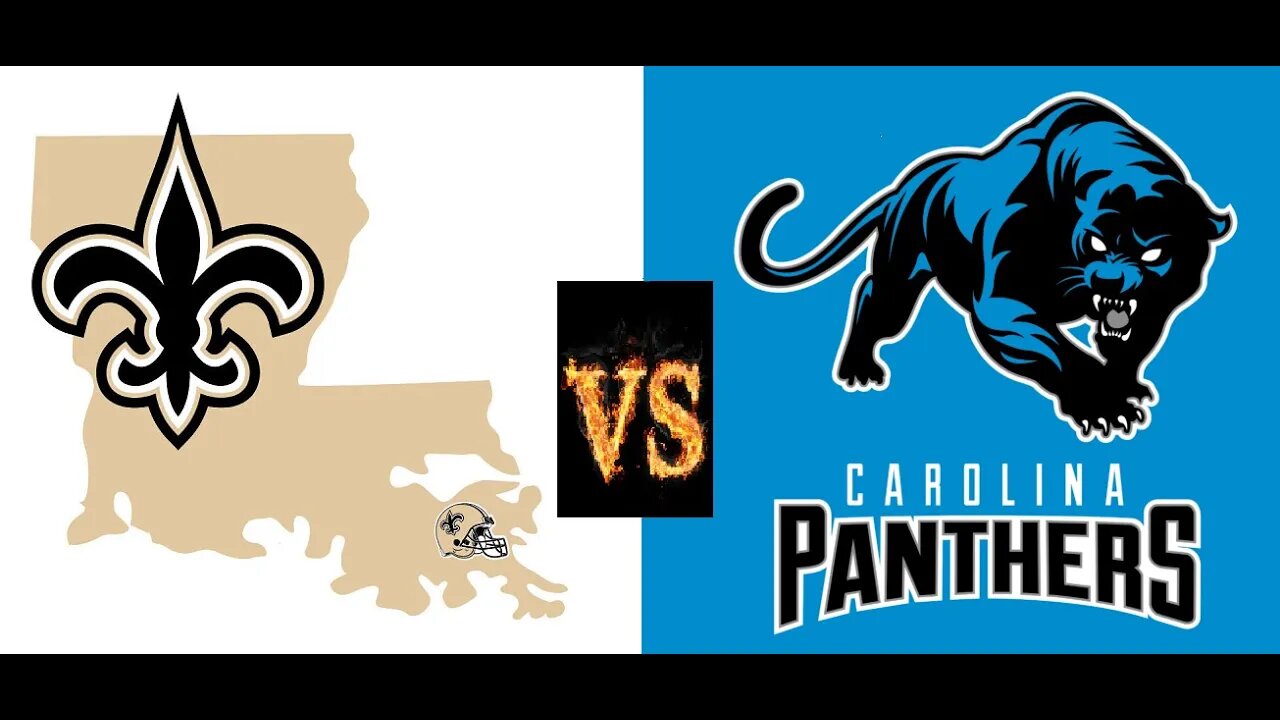 New Orleans Saints Vs Carolina Panthers Live Reaction and Watch Along