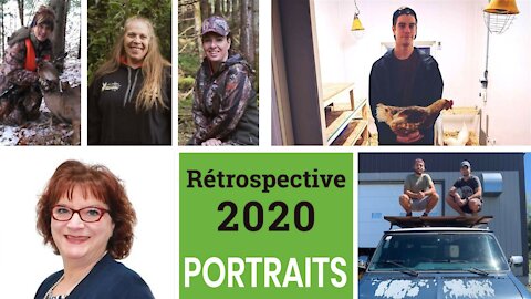Rétrospective portraits 2020