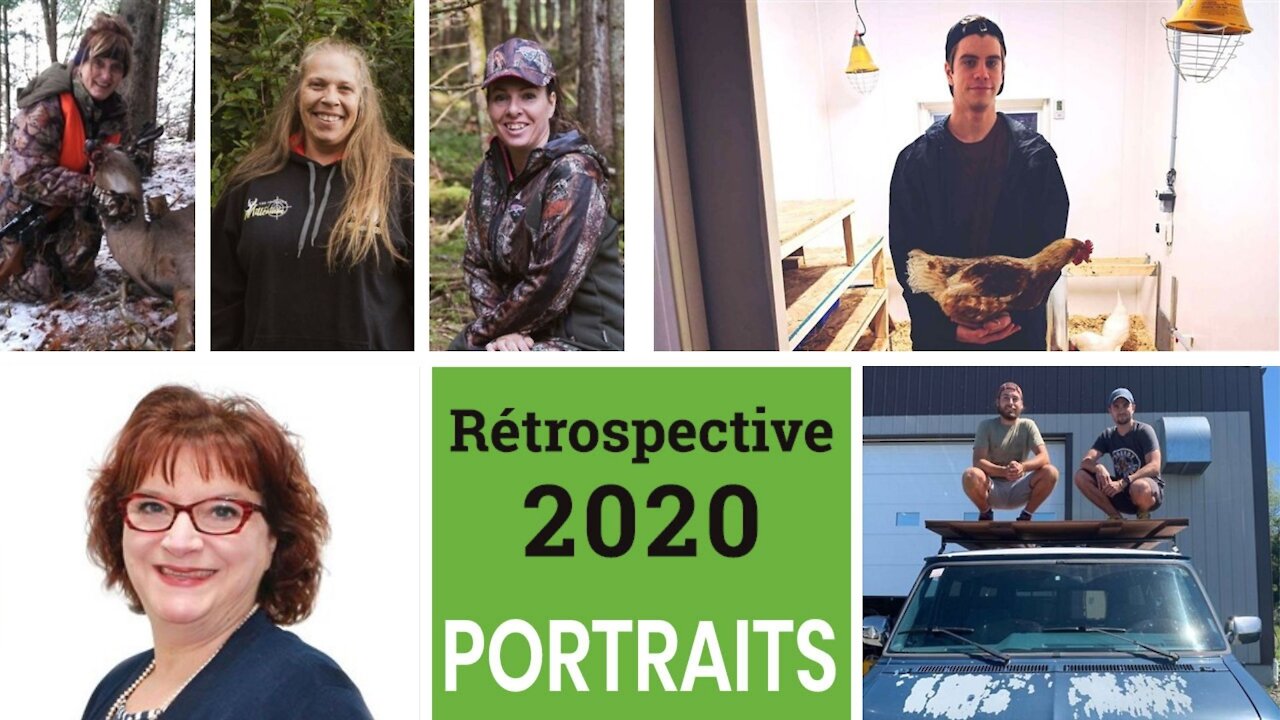 Rétrospective portraits 2020