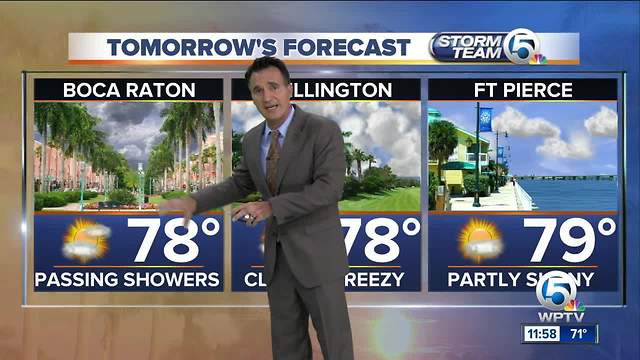 Sunday night weathercast