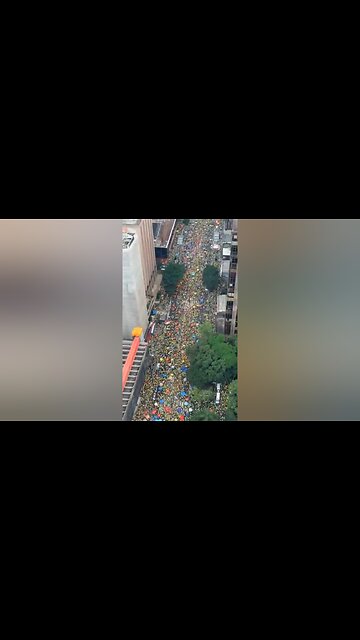 Massive Crowd Protests Socialist Brazilian President Lula