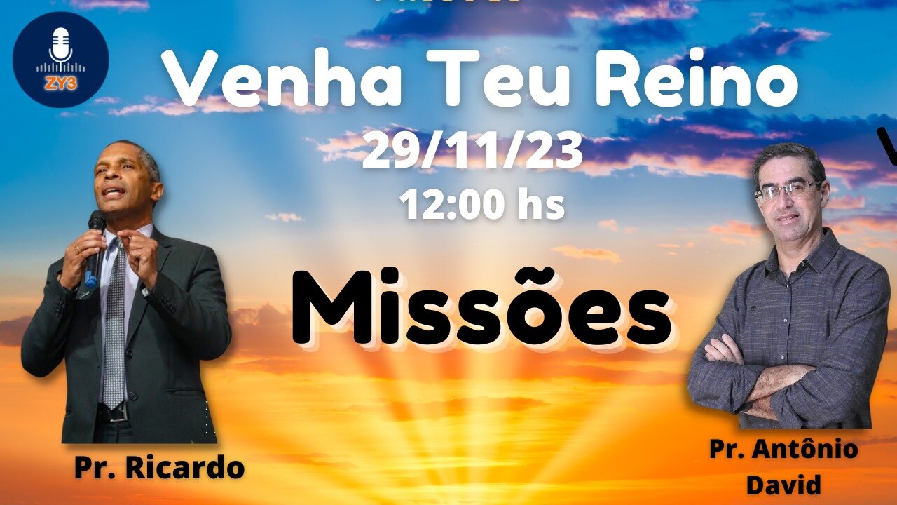 Missões │ Pr. Ricardo