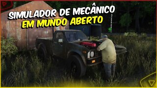 Novo Simulador De Mecânico Mundo Aberto Junkyard Truck Simulator