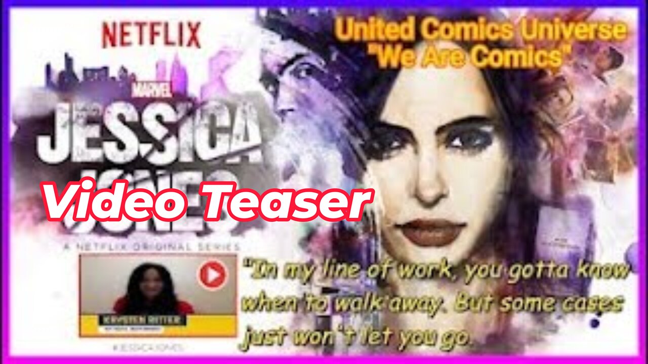 Video Teaser-HOT ONE NEWS' Jessica Jones's Krysten Ritter Is Ready For A Marvel Comeback Ft. JoninSho "We Are Hot" Sep 23, 2021