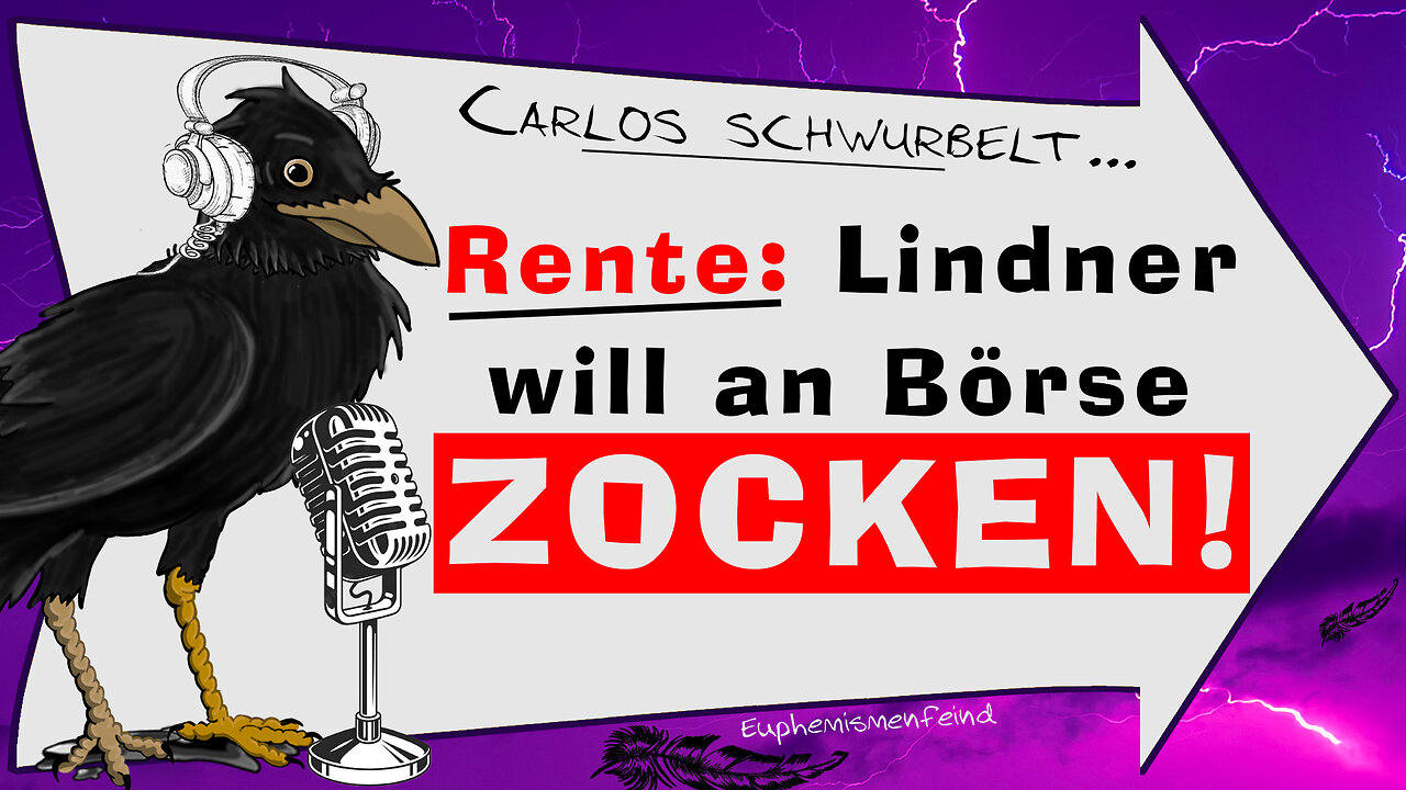 SKANDAL: Lindner will mit Rentenbeiträgen an Börse ZOCKEN!