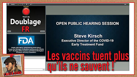 2021/082 FDA - Les vaccins COVID tuent plus qu'ils ne sauvent !