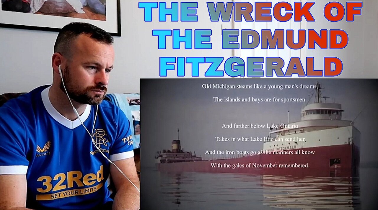SCOTTISH GUY Reacts To "The Wreck of The Edmund Fitzgerald" Gordon Lightfoot
