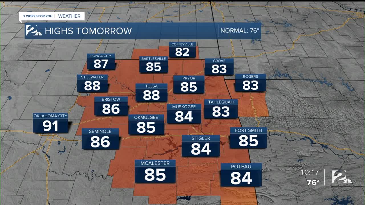 Friday 10pm Forecast