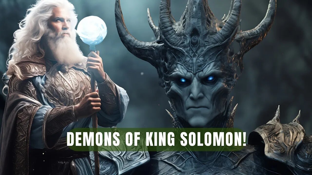 BANNED Book: Testament of Solomon | King Solomon Imprisoned Nephilim