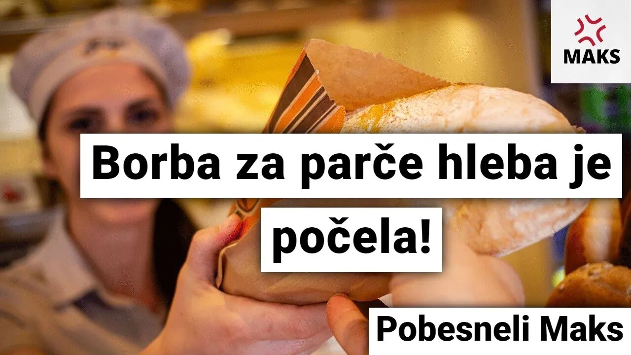 Borba za parče hleba je počela!