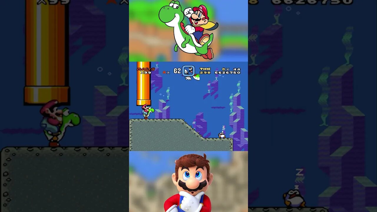 Código de Cano Reserva no Super Mario World #supermario #nintendo #mario #viral #gaming #shorts