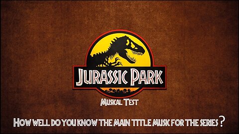 Jurassic Park Musical Test