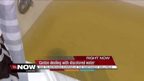 Brown and yellow water have Canton residents concerned, water department says water is safe