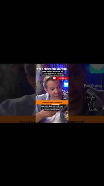 LULA POPSTAR? #shorts #lula #haddad #fernandohaddad #gilbertogil #marinasilva #eleicao2022