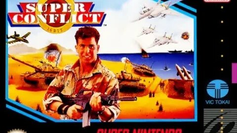 Super Conflict: The Mideast LongPlay Snes Scenario 2 Valley Ambush