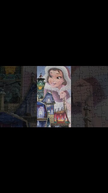 Next up, Belle! #beautyandthebeast #belle #puzzle #disney #shorts