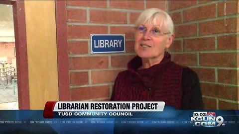 Restoration project aims to employ more librarians for TUSD