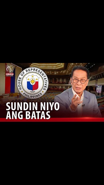 Atty. Panelo sa mga mambabatas: sundin niyo ang batas