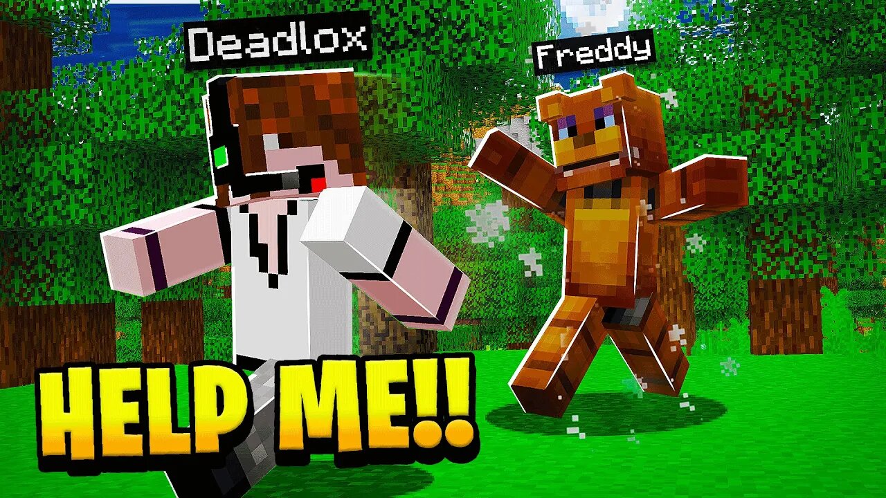 I Pretended To Be Freddy Fazbear In Minecraft