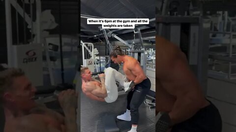 gym bro got your back when all the weights are taken😂 #gym #motivation #fitness #workout