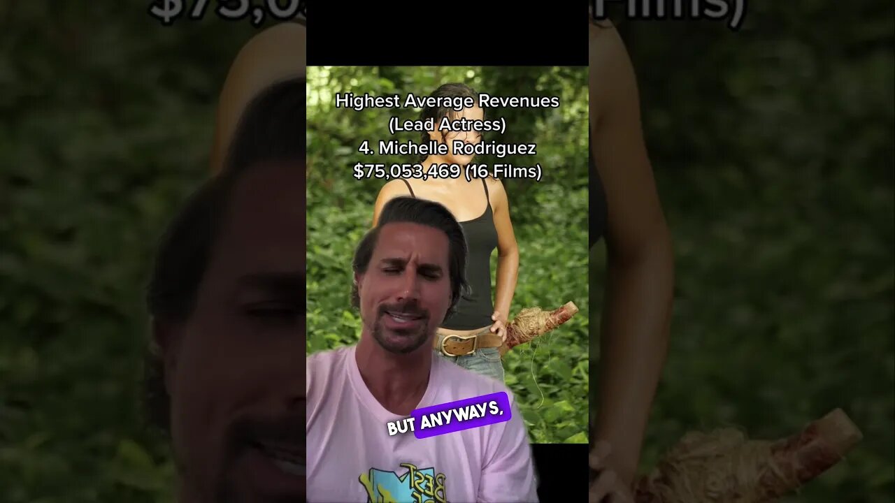 MICHELLE RODRIGUEZ IS A STAR! #shorts