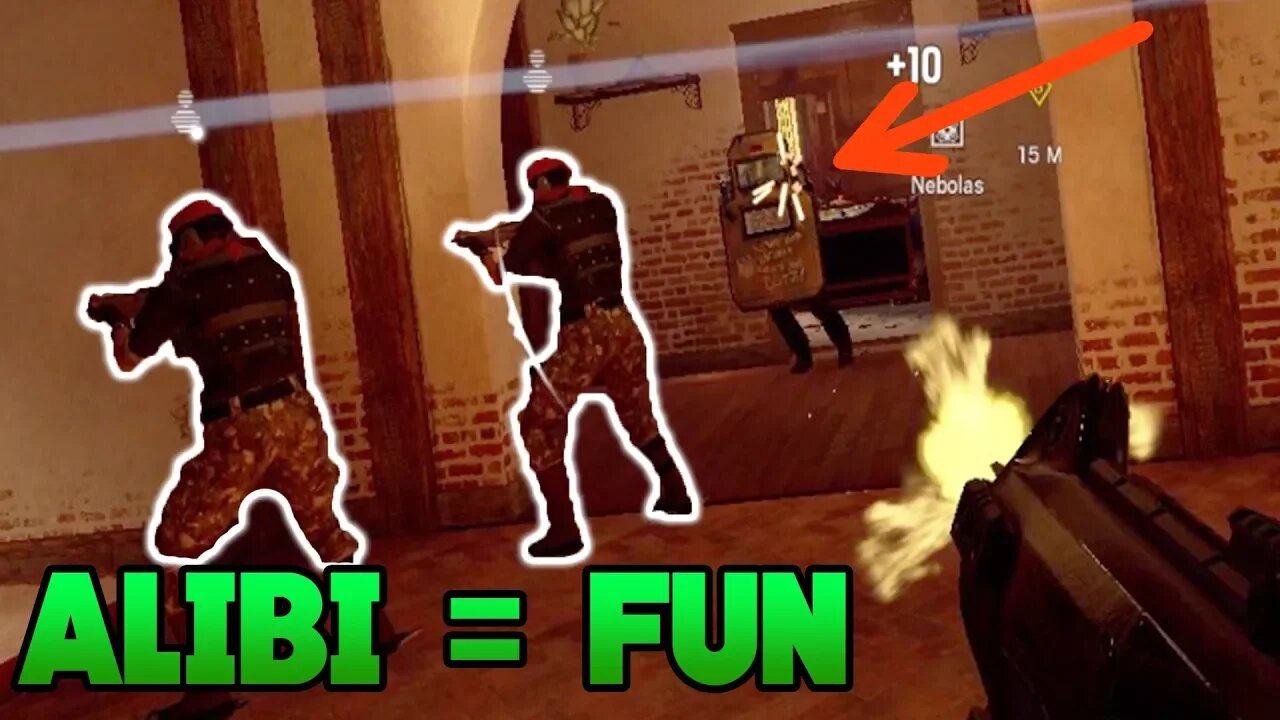 Alibi Holograms are FUN - Rainbow Six Siege Gameplay