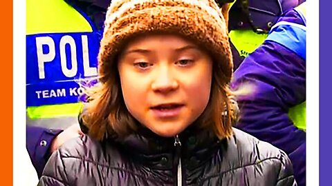 Greta Thunberg Gets Arrested In Germany 🟠⚪🟣 NPC Global