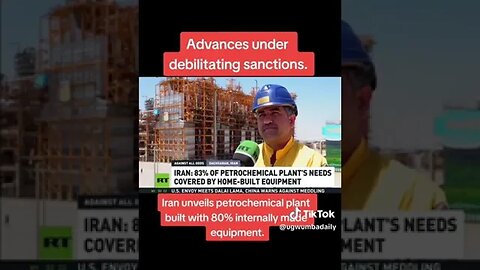 Against All Odds #Iran Builds #petrochemical Plant