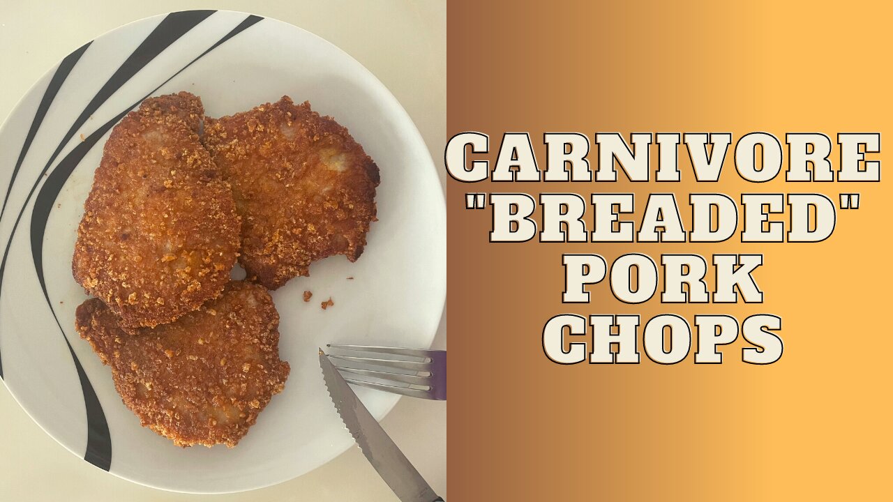 Carnivore "Breaded" Pork Chops Recipe | Cooking Carnivore Meals