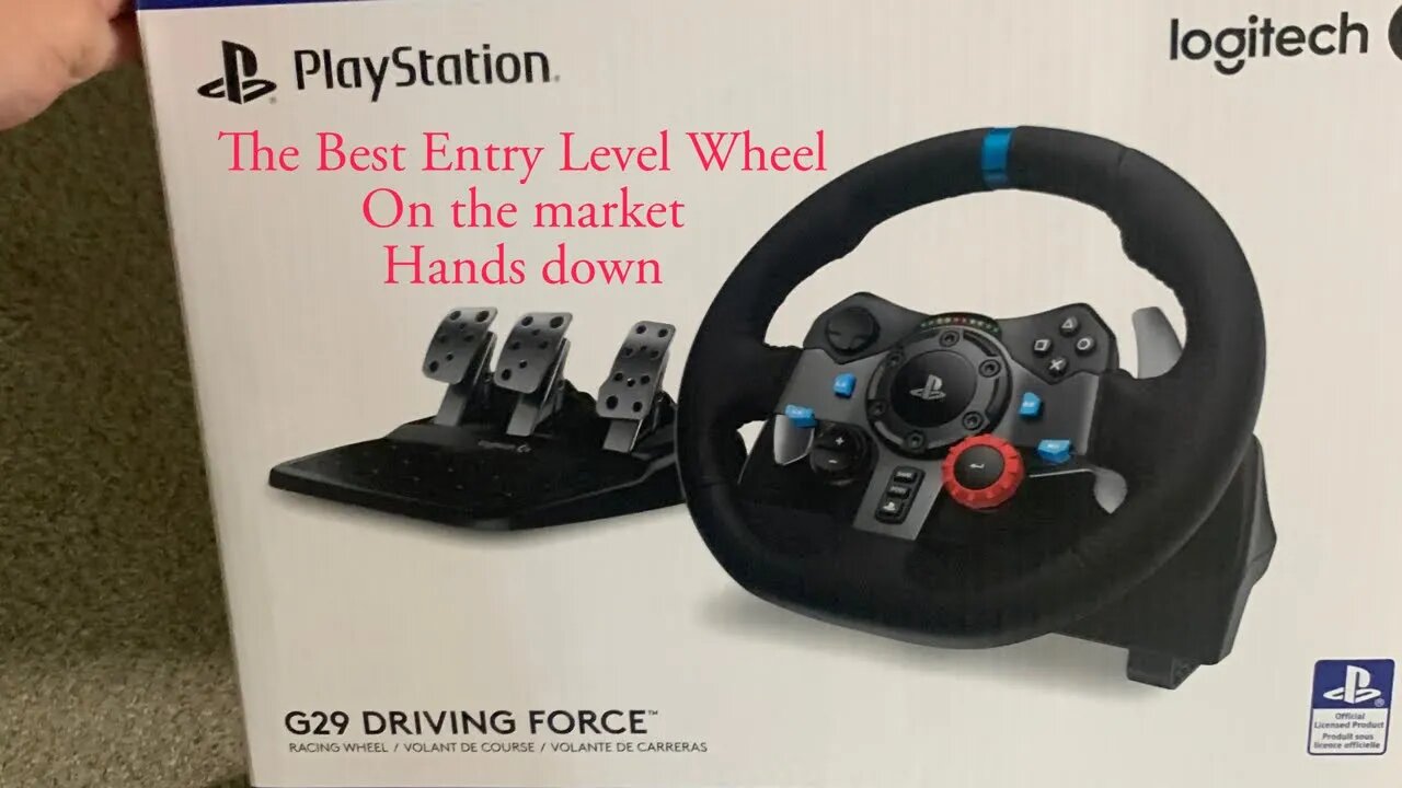 Logitech G 29 review great entry level wheel & future plans for our channel
