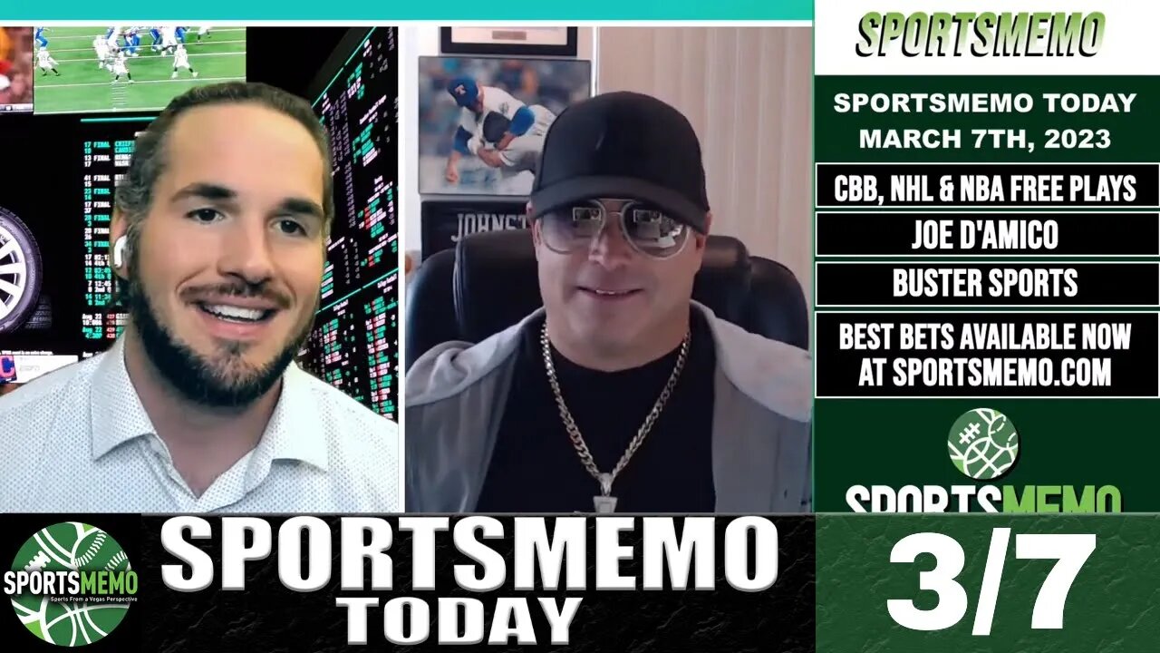 Free Sports Picks | NBA & College Basketball Predictions | NHL Picks | SportsMemo Today 3/7