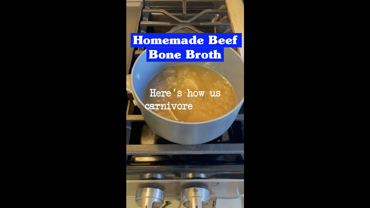 Best Homemade Beef Bone Broth Recipe for Carnivore Diet Weight Loss (How to make bone broth)