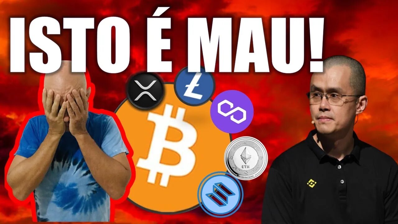 Bitcoin, Binance & Cripto FORAM DESTRUIDAS!?! Comprar ALTO & vender BAIXO?