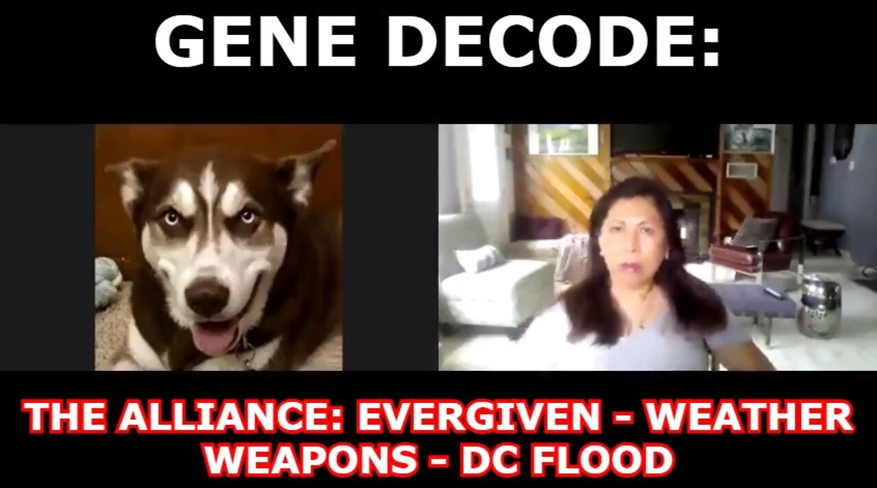 GENE DECODE: THE ALLIANCE - ( EVERGIVEN - WEATHER WEAPONS - DC FLOOD )