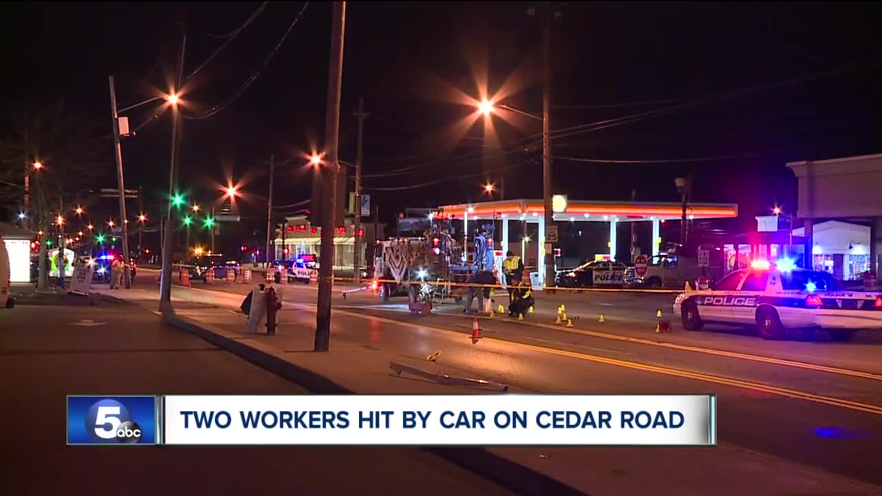 2 construction workers in critical condition after being struck by hit-skip driver